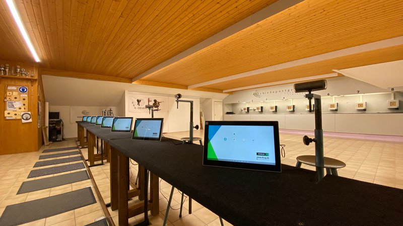 Neue Beleuchtung Schießstand